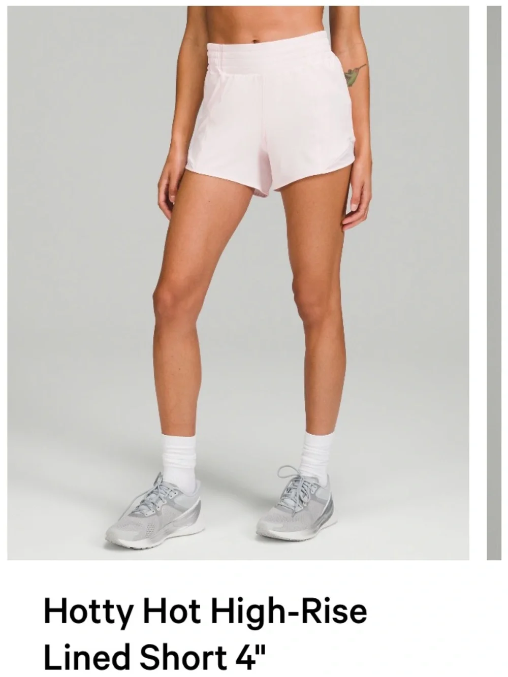 Lululemon Hotty Hot Shorts Size 12 Pink